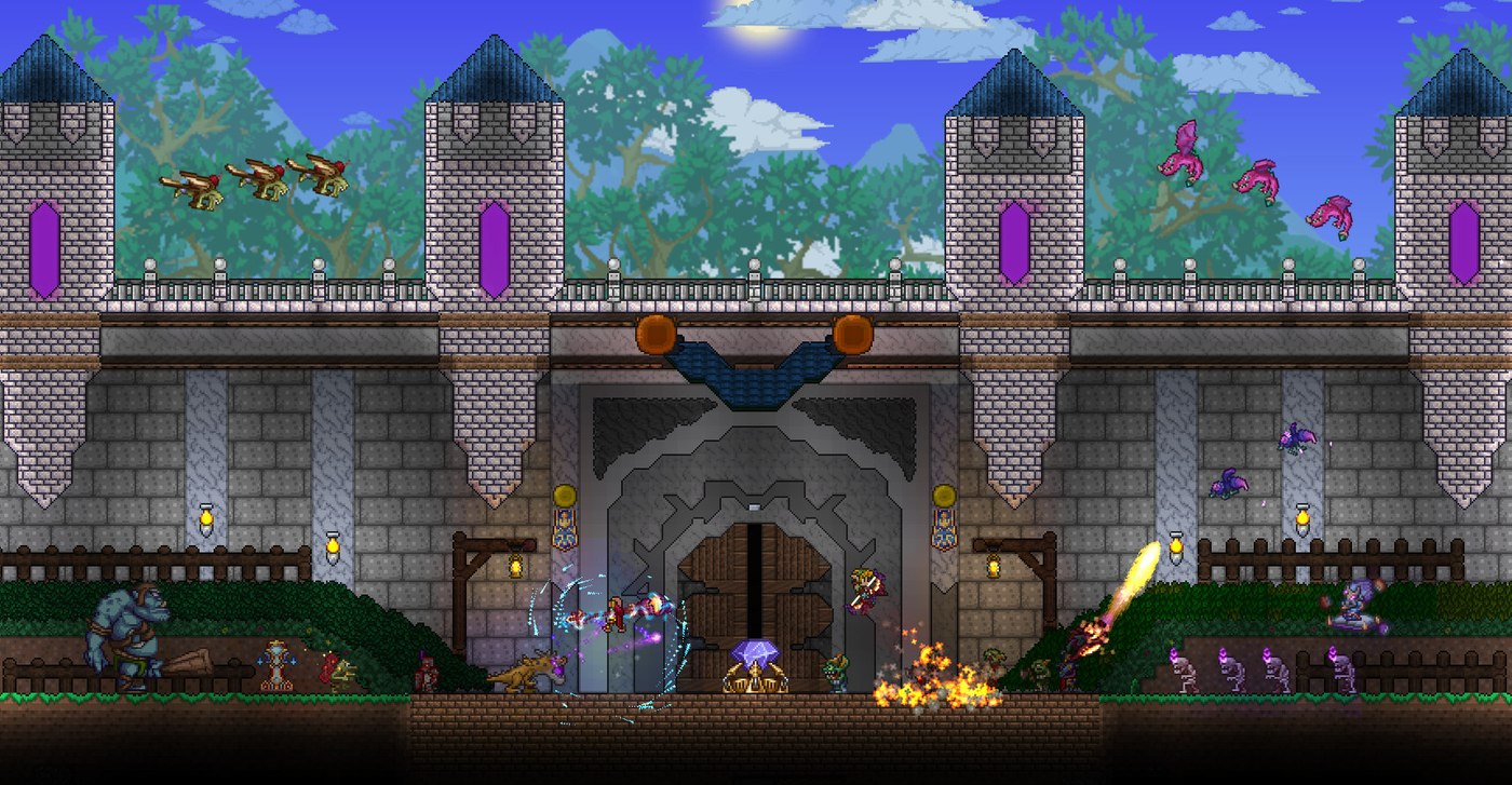 泰拉瑞亚游戏封面